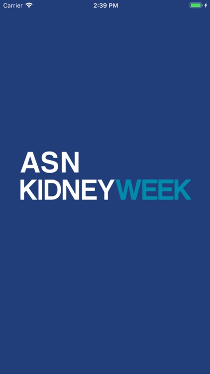 ASN Kidney Week