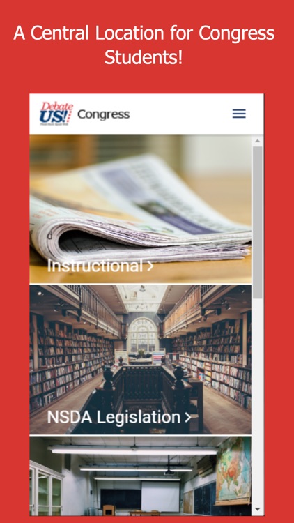 Congressional Debate