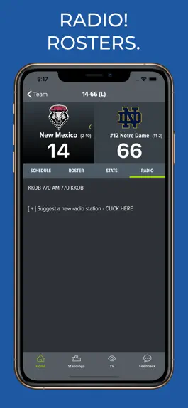 Game screenshot New Mexico Football Schedules apk