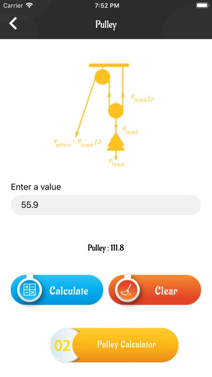 Plan and Pulley Calc screenshot-3