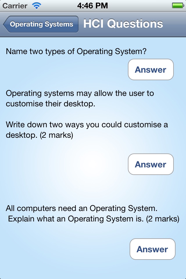 Computer Science GCSE Revision screenshot 2