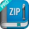 Icon unzip zip tool(rar/un7z) pro