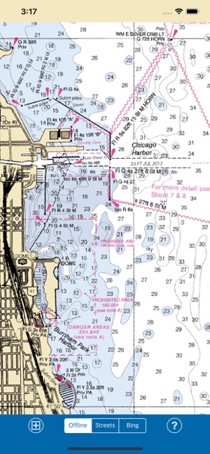 Lake Michigan – Marine Map GPS