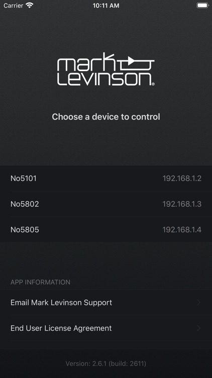Mark Levinson 5Kontrol