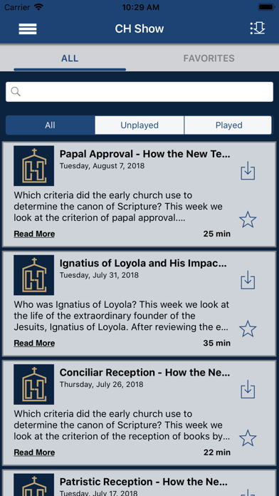 How to cancel & delete Catholic Heritage Show from iphone & ipad 2