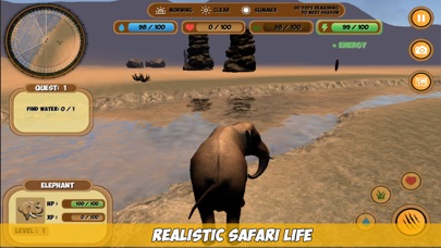 Safari Animals Simulator screenshot 2