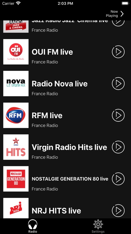 France Radio Online | FM et AM screenshot-8