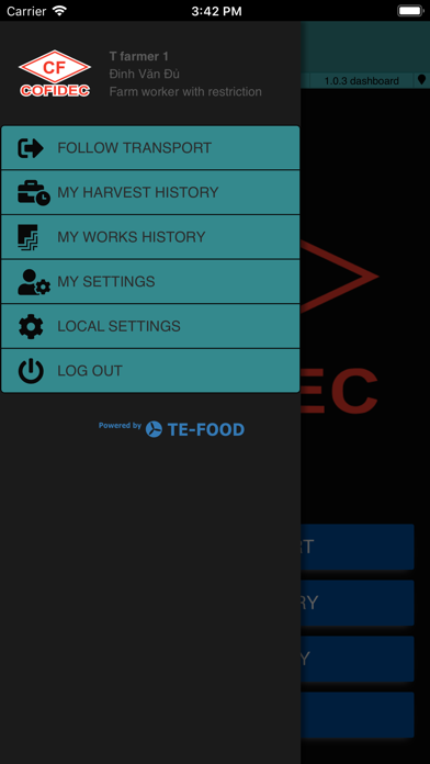 TE-FOOD International B2B App screenshot 4