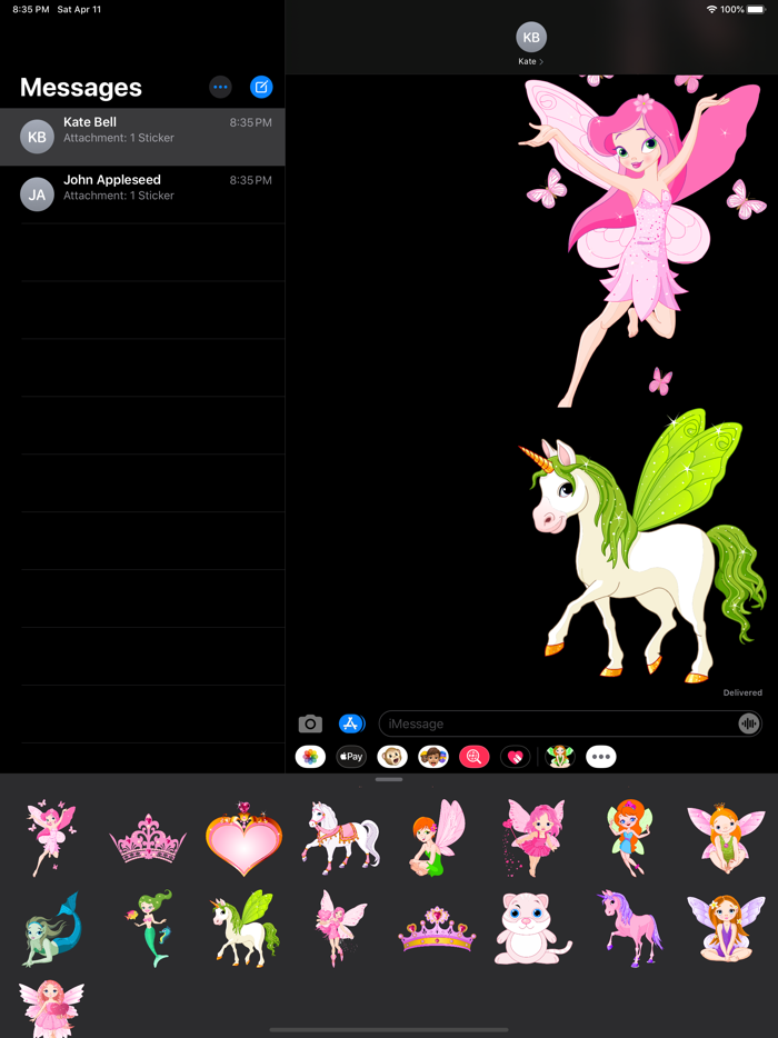 Fairies Stickers  Emojis