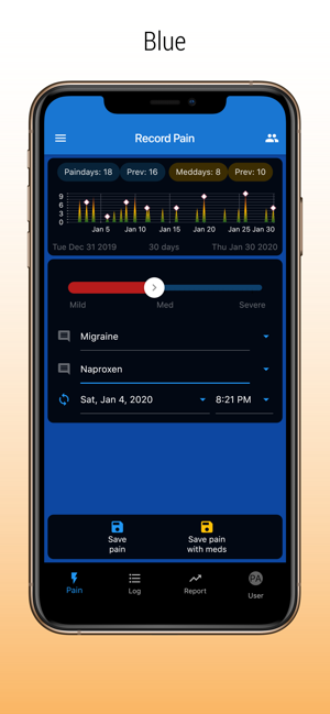 PainLog - migraine, pain, meds(圖8)-速報App