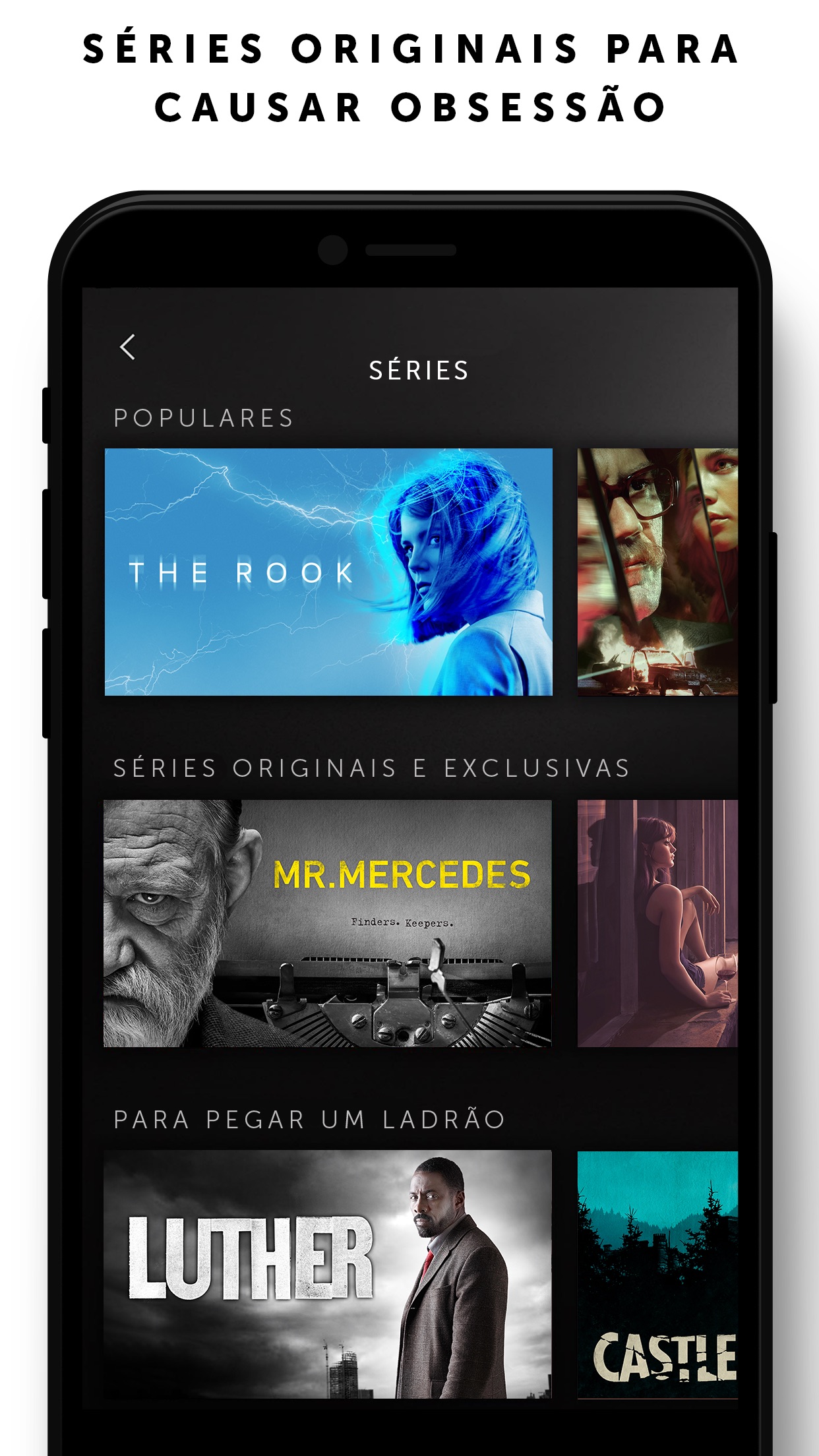 Screenshot do app STARZPLAY