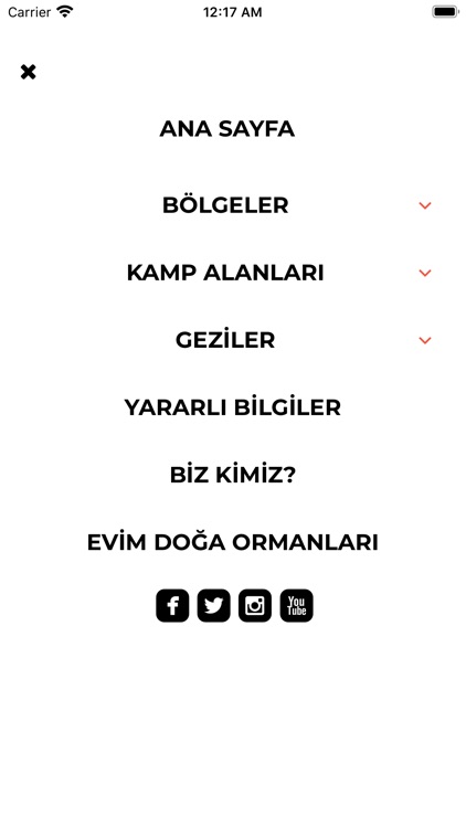 Kamp ve Doğa Rotaları