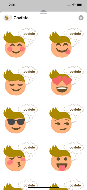 Covfefe Premium Stickers(圖2)-速報App