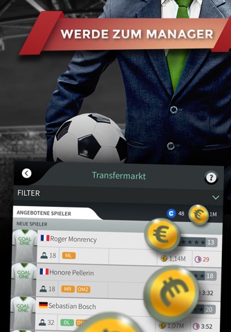 Goal One - Der Fußball Manager screenshot 4