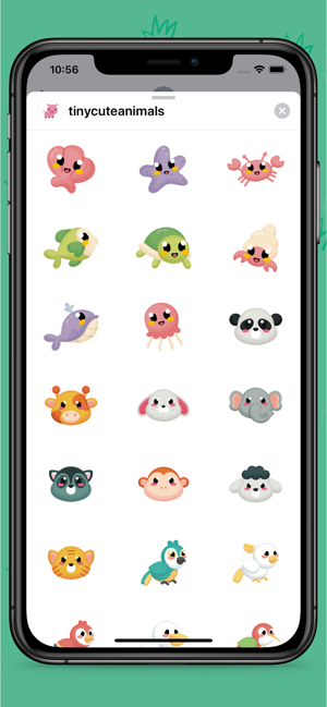 Tiny Animals Stickers(圖2)-速報App