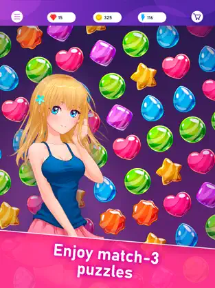 Captura de Pantalla 4 Passion Story: dating puzzle iphone