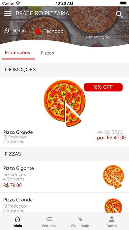 Braseiro Pizzaria Chapecó