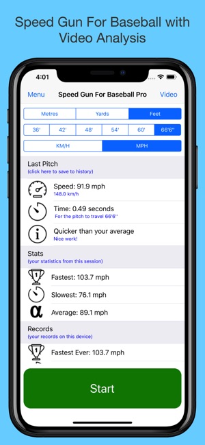 Speed Gun for Baseball(圖1)-速報App