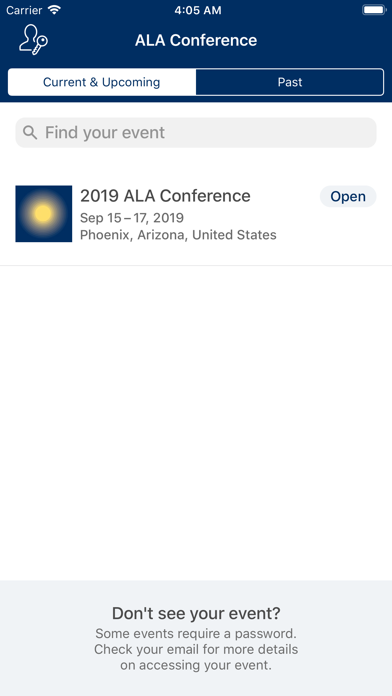 ALA Conference screenshot 2