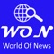 World of News is an initiative to bring news from all over the globe from different sources in one platform