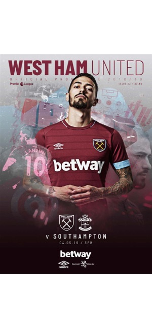 West Ham Official Programme