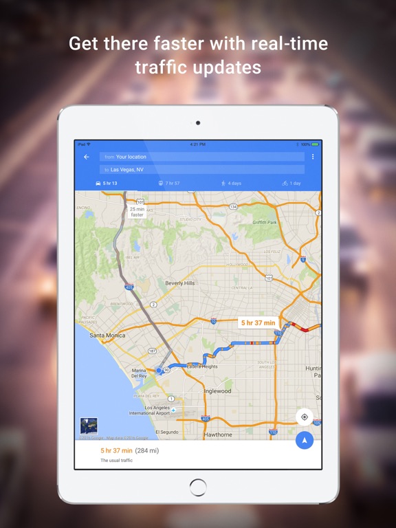 Google Maps - Real-time navigation, traffic, transit, and nearby places screenshot