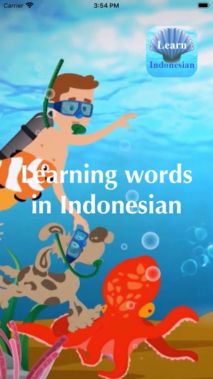 Learning words in Indonesian