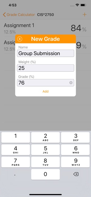 My Grade Calculator(圖2)-速報App