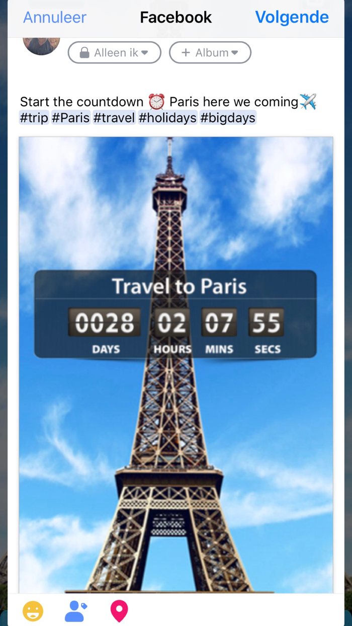 Big Days of Our Life Countdown