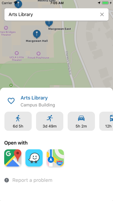 UCLA Campus Maps screenshot 3