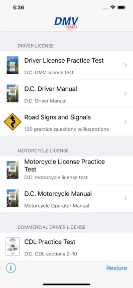Game screenshot Washington D.C. DMV Test Prep mod apk