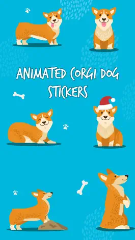 Game screenshot Cute Corgi Animated Emojis mod apk