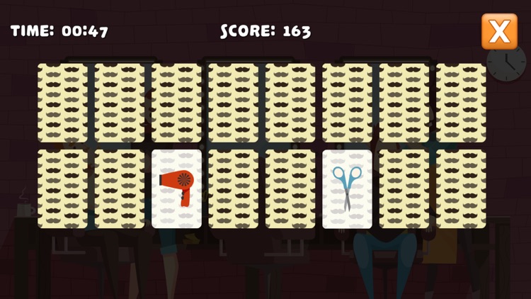 Barbershop Set - Memory game screenshot-4