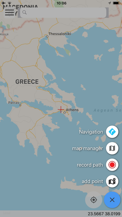 Toponavigator Greece topo maps screenshot 3