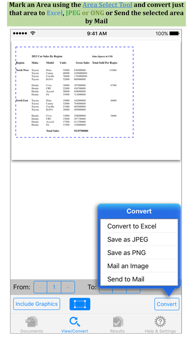 PDF to Excel by PDF2Office screenshot 2