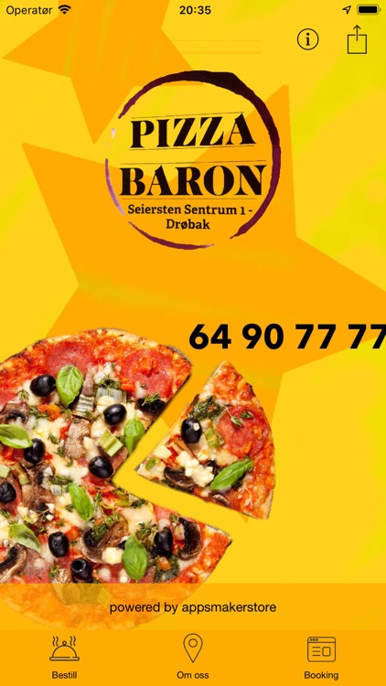 Pizza baron Drøbak