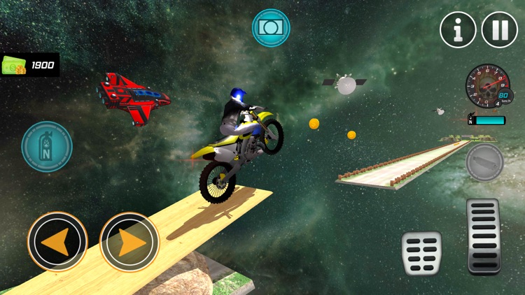 Galaxy Bike Ramp Stunts screenshot-3