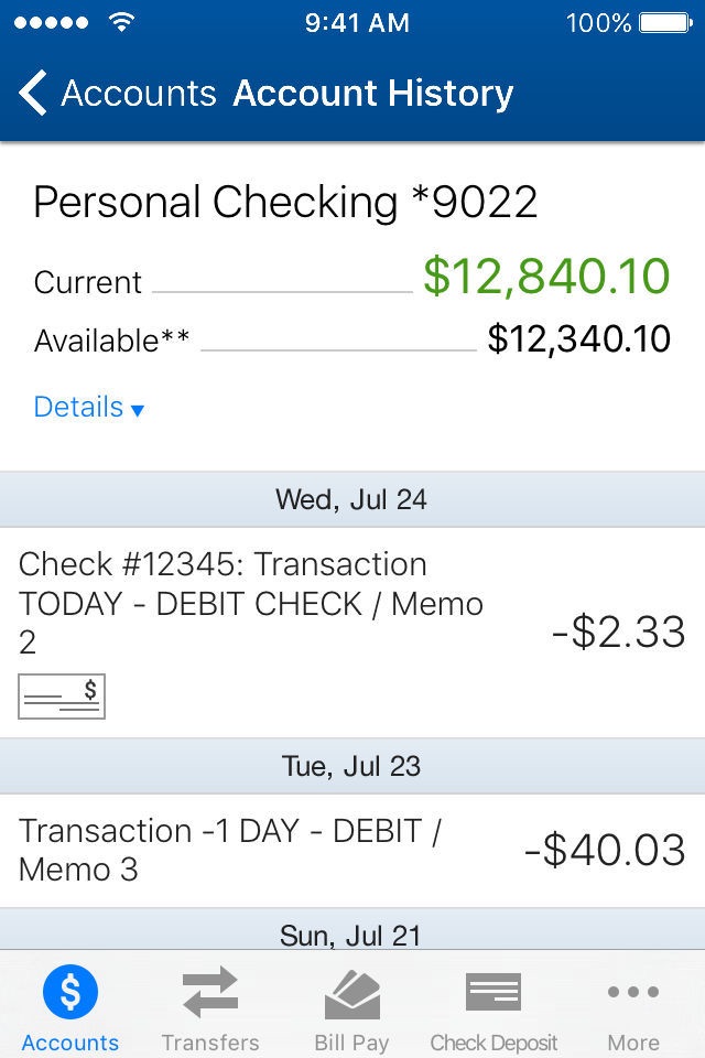 Noble CU Mobile Banking screenshot 3