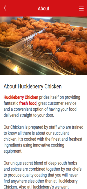 Huckleberry Chicken App(圖2)-速報App