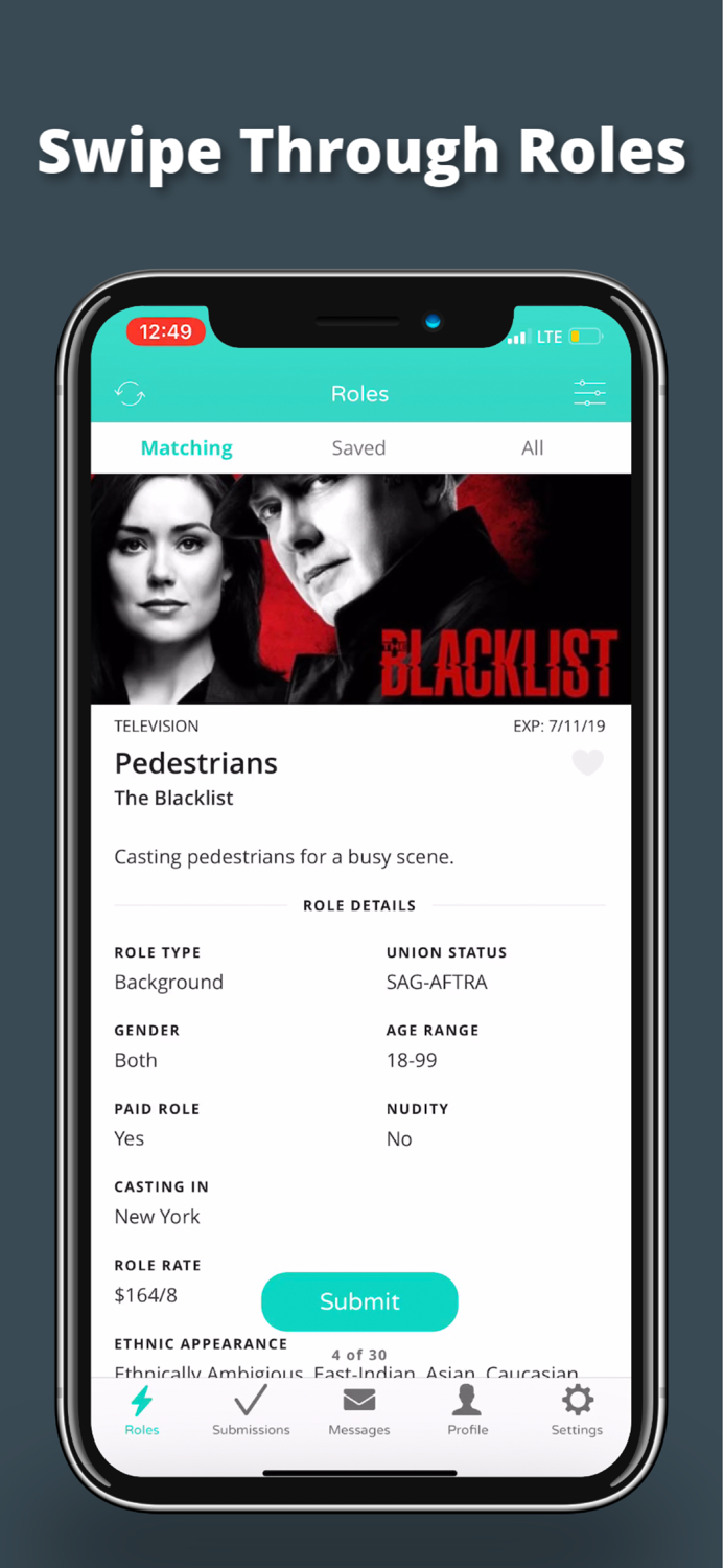 UpCast - Auditions  Casting