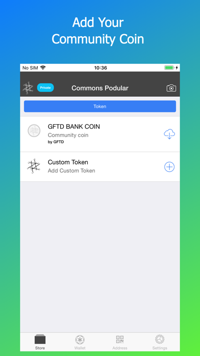 COMMONSOS Wallets screenshot 2