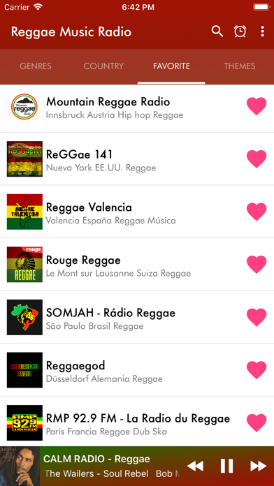 Reggae Music Radio app screenshot 3