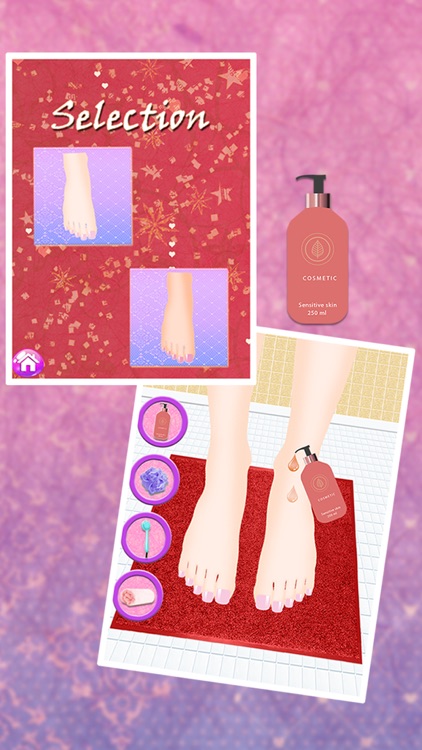 Foot Spa Girl Makeover