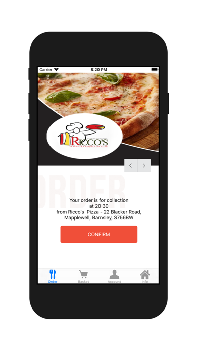 Ricco's Pizza Mapplewell screenshot 2