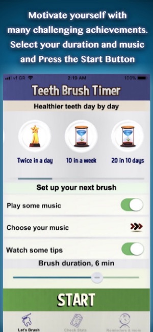 Teeth Brush Timer & Alarm(圖4)-速報App