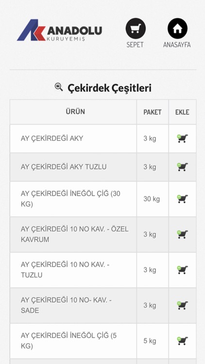 Aky Sipariş