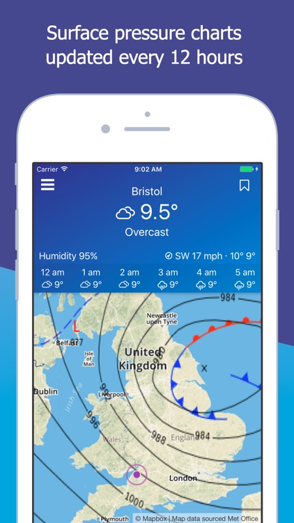 UK Weather Maps and Forecast