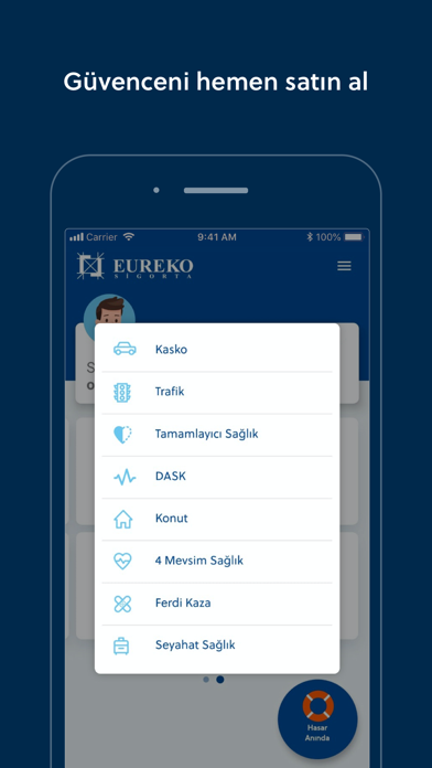 Eureko Sigorta screenshot 2