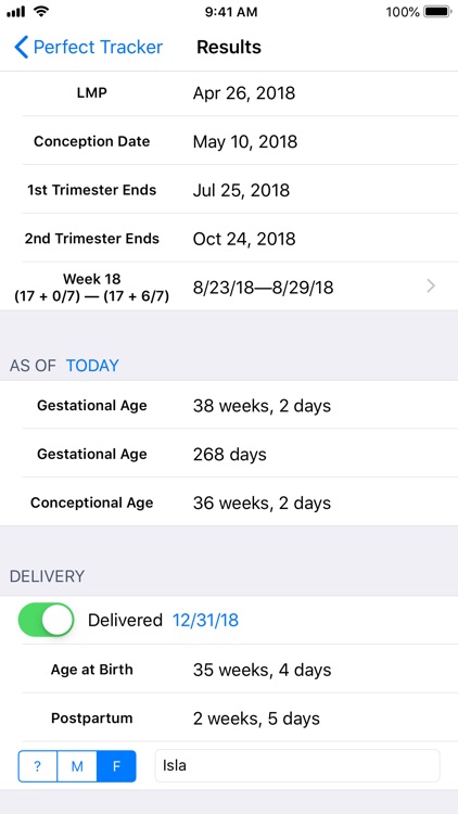 Perfect OB Tracker