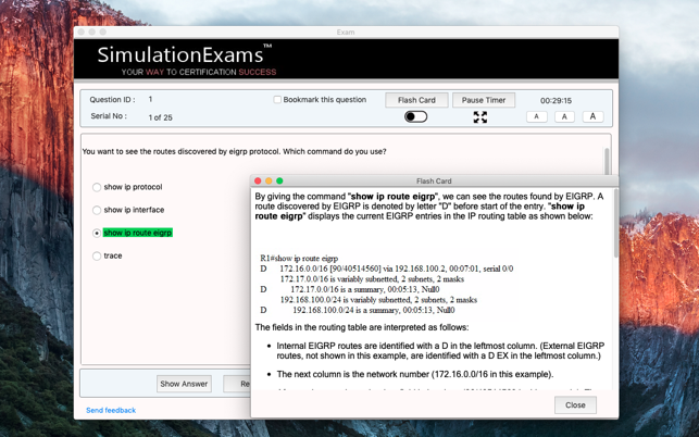 SE: CCNA ICND2 Practice Exams(圖3)-速報App